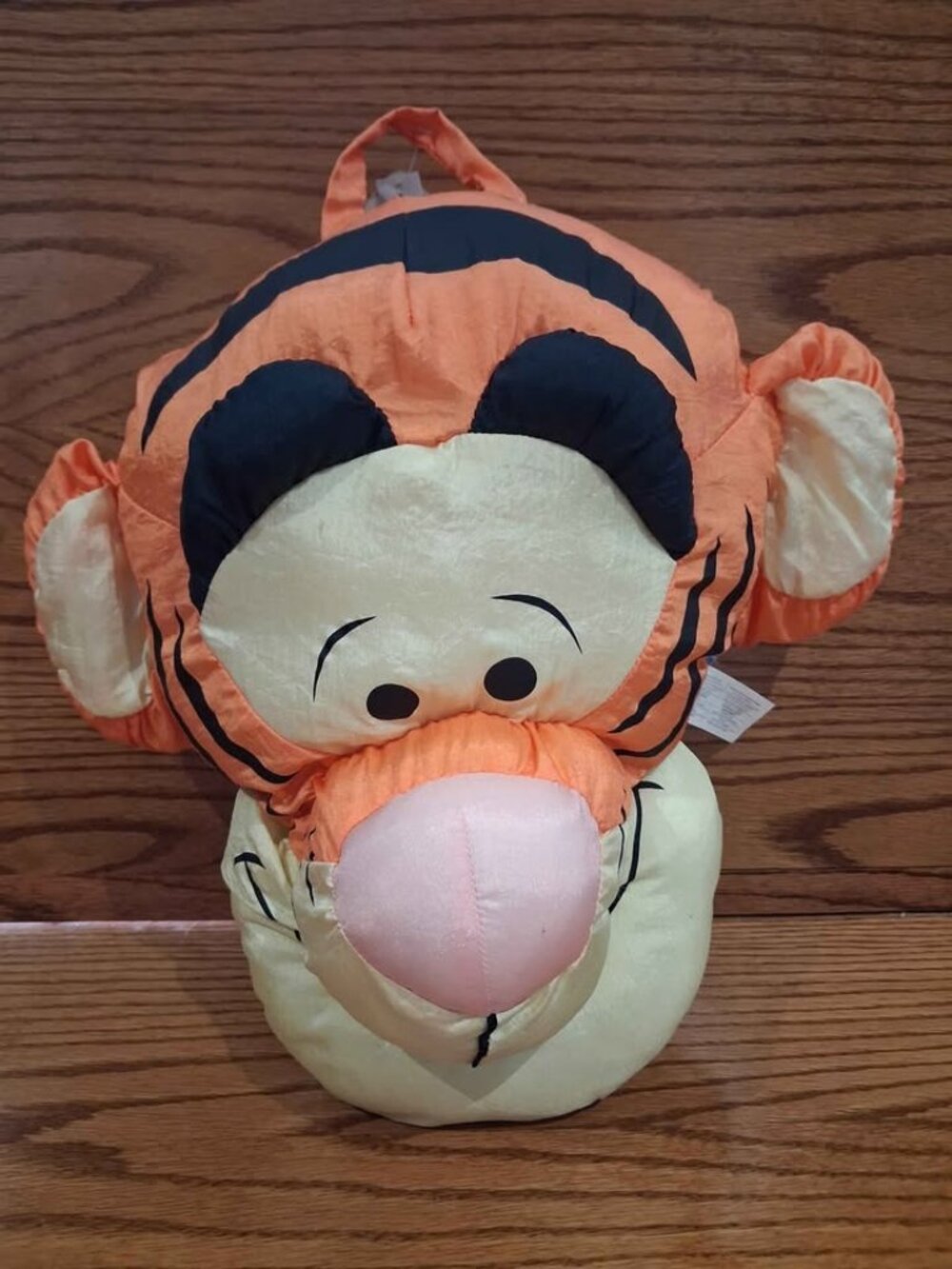 Vintage 90s Disney Winnie The Pooh Tigger Nylon Plush Pillow
